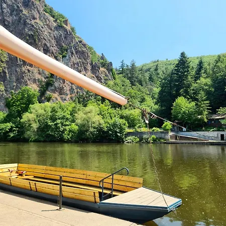 아파트 Mit Blick Auf Den Rheingrafenstein 바트크로이즈나흐