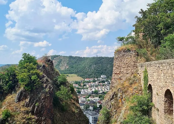 アパート Mit Blick Auf Den Rheingrafenstein バート・クロイツナハ