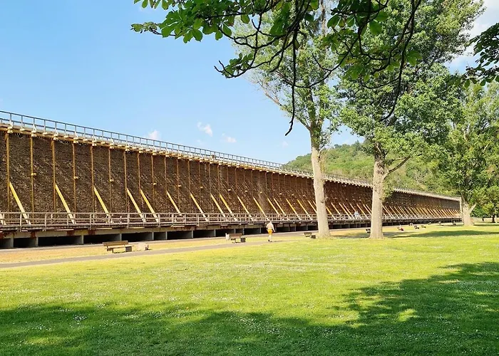 Mit Blick Auf Den Rheingrafenstein